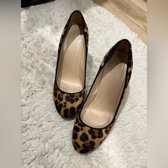 J. Crew Shoes - J crew Leopard Print Women's Shoes - calf hair